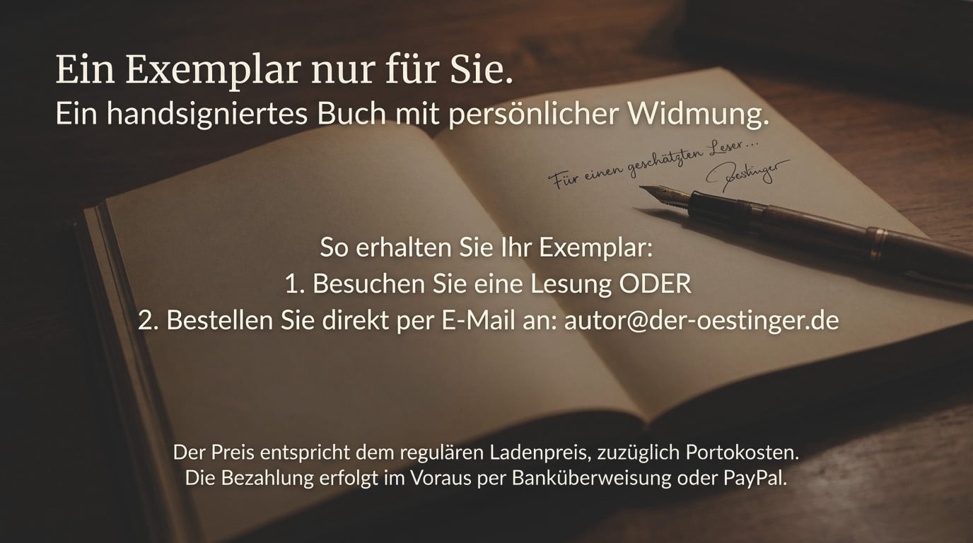 Der Oestinger - Widmung