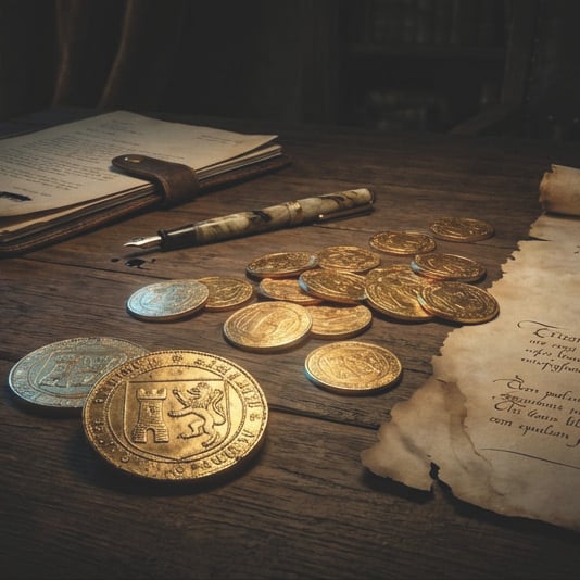 Ein Schatz, ein Todesfall und der Anfang von Allem.