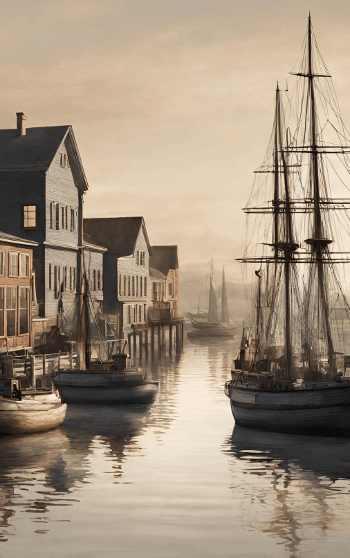 historischer Hafen FRIESMOOR